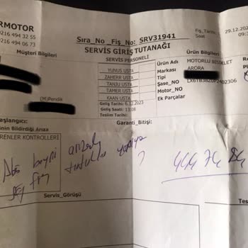 Arora Motor Arora Beatrix ABS Beyni Arızası