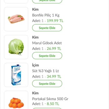 Trendyol Market - Görseldekinden Farklı Ürün Geldi