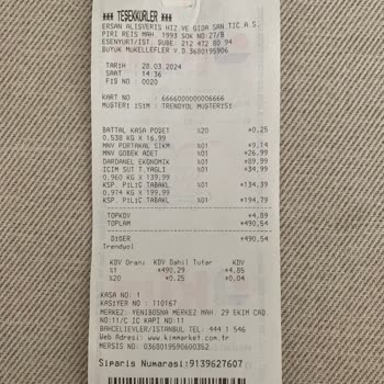 Trendyol Market - Görseldekinden Farklı Ürün Geldi