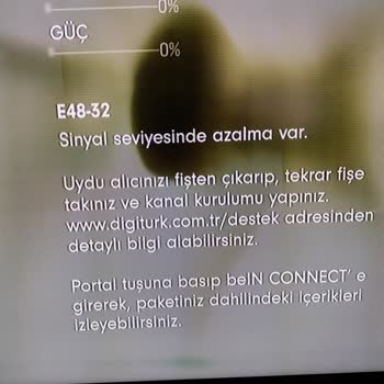 Digiturk Sinyal Hatası Ve Bir Turlu Yapılamaması.