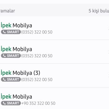 İpek Mobilya Satış Sonrası Destek Yok