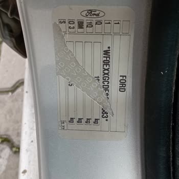 Ford Yük Etiketi Yenileme Yapamıyor.