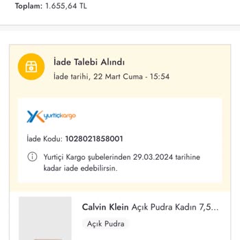 Boyner İade İşlemi Başlatılmaması