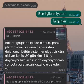 Paramolsun Bana Hakaret Edildi