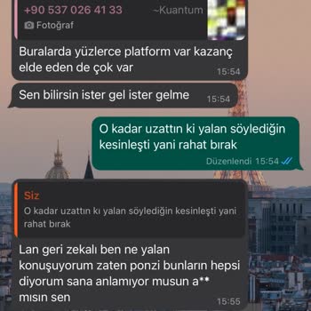Paramolsun Bana Hakaret Edildi