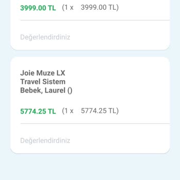 ebebek Ürünüm Kargodan Hala Gelmedi