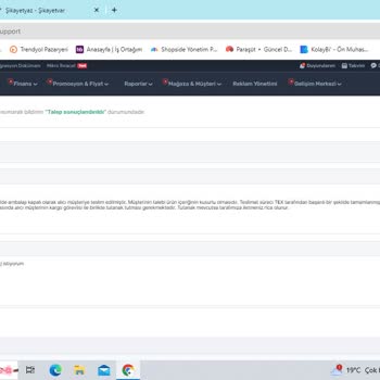 Trendyol Express Trendyol Satıcı Paneli Mağduriyet