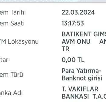 Ziraat Bankası VakıfBank ATM'si Paramı Yuttu