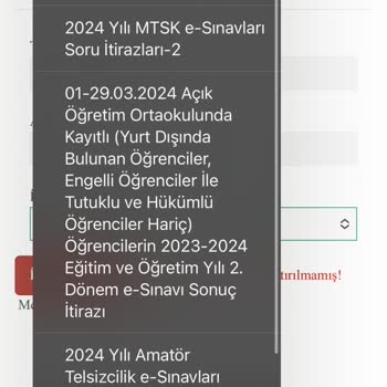 Milli Eğitim Bakanlığı (MEB) Sınavım Teorik Nasıl İtiraz Edeceğim