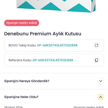 Denebunu Kutusu Gelmediği Halde Teslim Etti Görünüyor