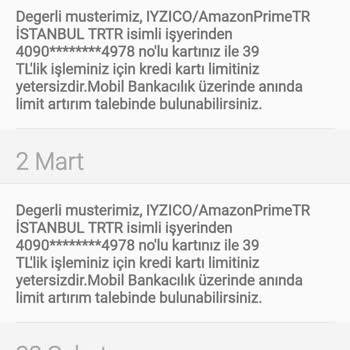 Iyzico/Amazon Prime Usulsüz Para Çekimi
