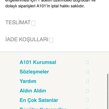 PeP Online Alışverişte Mağduriyet Ve İade Talebi
