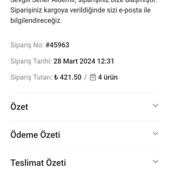 Modakaşmir Ürünümü Kargolamıyor Mesajlara Gerekli Özeni Vermiyor