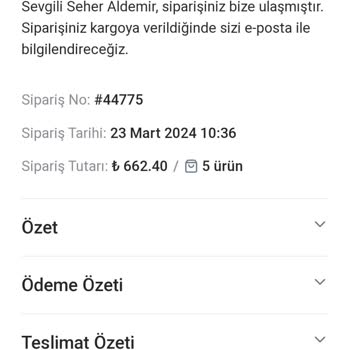 Modakaşmir Ürünümü Kargolamıyor Mesajlara Gerekli Özeni Vermiyor