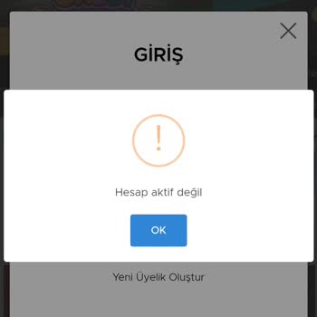 Casinoper Hesabım Aktif Değil