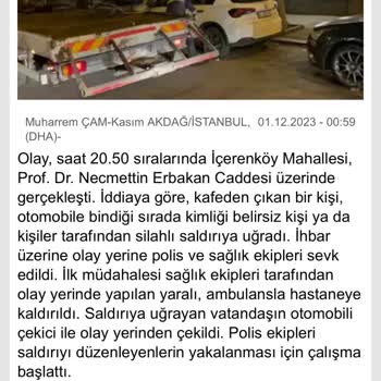 Zip Car Aracına Suikast Ve Zip Car Terbiyesizliği