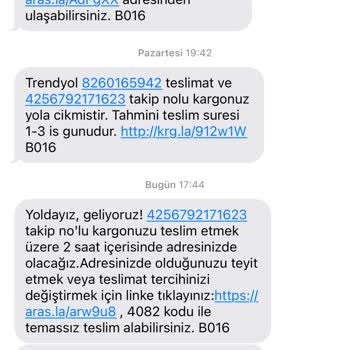 Aras Kargo Teslim Edilmeme Sorunu