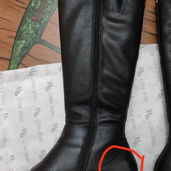 Nine West Çizmelerimde Deri Soyulması