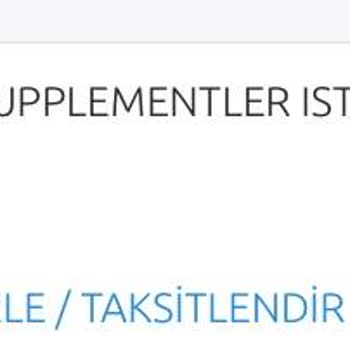 Supplementler İstanbul TR İzinsiz Para Çekimi