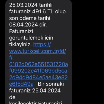 Turkcell Fatura Taahhüt Sorunu