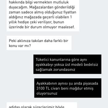 Adidas Mağazalarının Başkalaşması Ve Değişim Mağduriyeti.