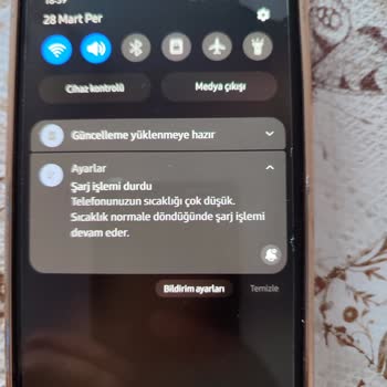 Samsung Telefon Şarj İşlemi Durdu