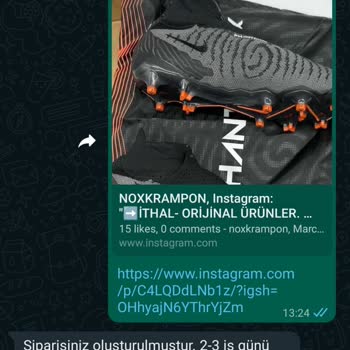 T_nox_krampon (Instagram) Nox Krampon Yanlış Ürün