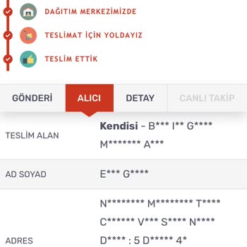 KARGOMsende Kargomu Teslim Alamadım