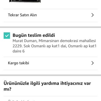 Aras Kargo Sorunu Yanlış Teslimat Yapmışlar