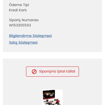 D&R Sipariş İptali Müşteri Memnuniyeti