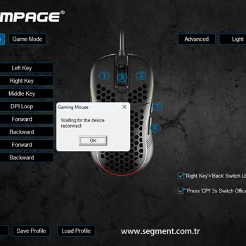 Rampage RX85 Gentle Driver Çalışmıyor