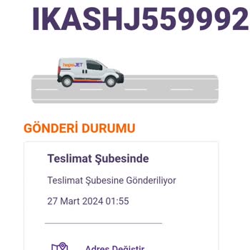 hepsiJET Kargom Anadolu TM'de Takıldı, Acil Çözüm Bekliyorum!