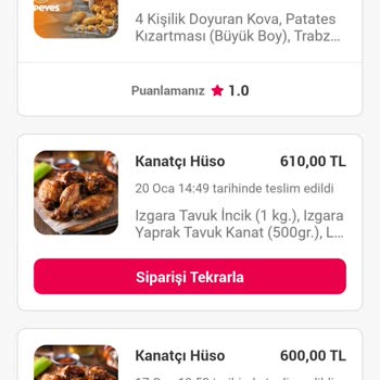 Yemeksepeti Siparişim Eksik Geldi Ve İadesi Yapılmadı