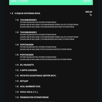 Yemeksepeti Siparişim Eksik Geldi Ve İadesi Yapılmadı