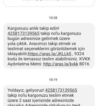 Aras Kargo Yanlış Veya Hatalı Adres Yalanı
