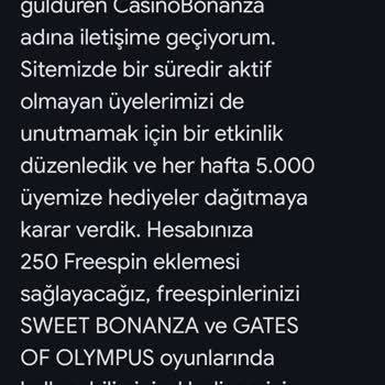 Casinobonanza Aktif Yatırımcı Olmama Rağmen Ödül Ve Bonus Engeli