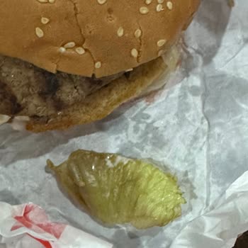 Yemeksepeti Bozuk Ürünle Hamburger Getirdiler