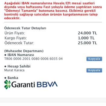 Sahibinden 25 Bin TL'lik Alışveriş Mağduriyeti