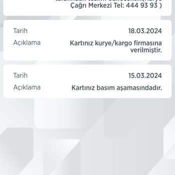 Ziraat Bankası Kartım Sayenizde Elime Ulaşmıyor