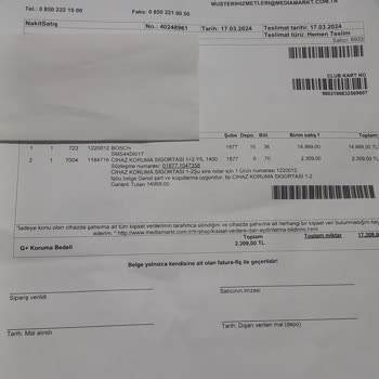 Bosch Marka Kusurlu Ürünün Arkasında Durmuyor
