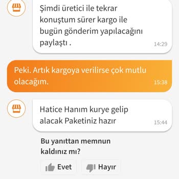 Trendyol Çevrimiçi Alışveriş Sitesinde Satıcı Gecikmesi Şikayeti
