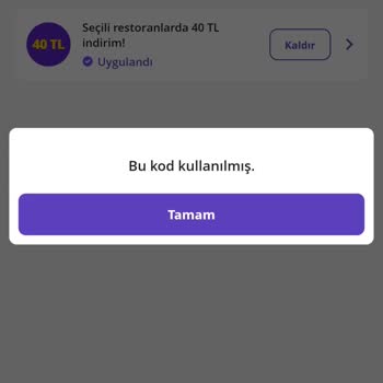 GetirYemek Kampanya Kodu Hayal Kırıklığı!
