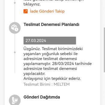 MNG Kargo Dağıtıma Çıkarmadığı Kargomu Bilgim Olmadan İade Etmiş!