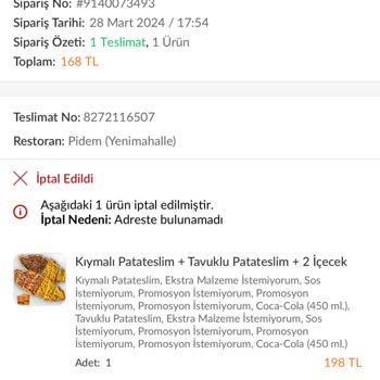 Trendyol İftarda Aç Kaldım Paramdan Da Oldum Yemekten De