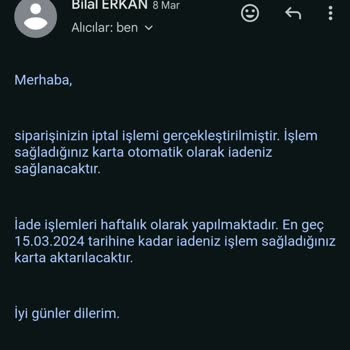 Aktüel Express (aktuelexpress.com) Aktüel Ekspress Ücret İadesi Yapmıyor