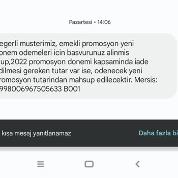 Ziraat Bankası Ziraat Promosyon Yatmadı