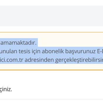 CK Boğaziçi Elektrik E-Devlet Üstünden Ck Elektrik Aboneliği Yapamıyorum