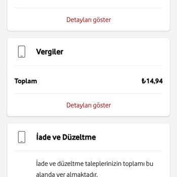 Vodafone İle İletişim Ve Fazla Fatura İadesi Hakkında