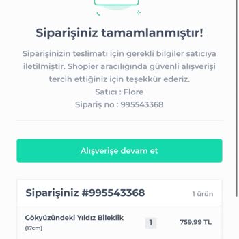 Shopier Üye Olmadan Alınan Ürünün İadesi