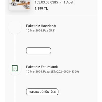 Karaca Züccaciye Karaca Siparişim Nerede